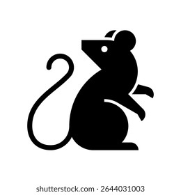 Rat Logo. Icon design. Template elements