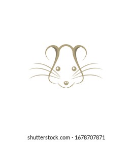 Rat logo vector design templates