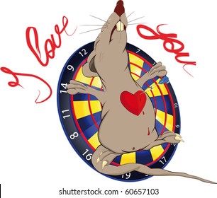 Rat love and a darts