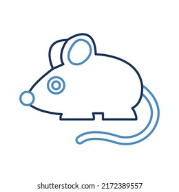 Rat Mouse Animal Vector icon which is suitable for commercial work and easily modify or edit it

