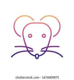 rat nolan icon. Simple thin line, outline vector of Scientifics study icons for ui and ux, website or mobile application
