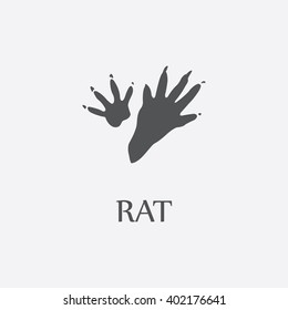 Rat paw.