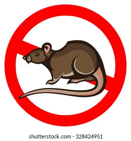 rat pest vector drawing home parasite - set of household pests in pure style