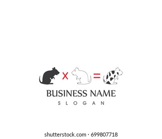 Rat population Symbol Logo