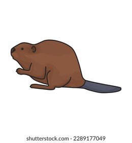Rat vector icon.Color vector icon isolated on white background rat.