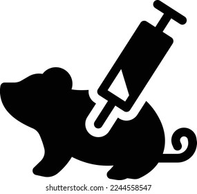 rat Vector illustration on a transparent background. Premium quality symmbols. Glyphs vector icons for concept and graphic design.