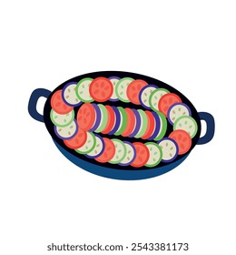 Ratatouille icon clipart avatar logotype isolated illustration
