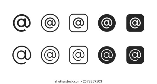 at the rate, at, signs, email, arroba, communications, internet, Outline icon, signs and more, perfect for websites, apps, and print projects; these scalable icons are fully customizable for print.