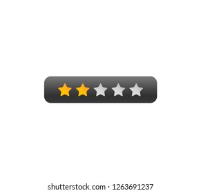 Rate Icon Dark Stock Vector (Royalty Free) 1263691237 | Shutterstock