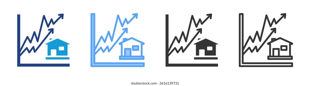 Rate icon set multiple style collection