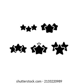 Design-Illustration des Vektorsymbol-Zeichensatzes