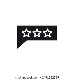Rate Icon. Vector Illustration Eps