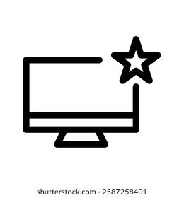 Rate Icon Vector Symbol Design Illustration