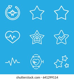 Rate icons set.  