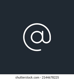 En el icono de la línea de velocidad. Nuevo icono aislado simple.