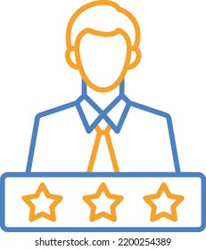 Rate vector icon. Can be used for printing, mobile and web applications.