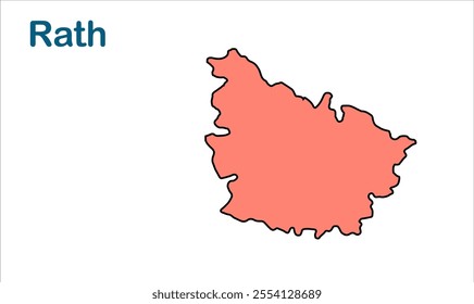 Rath subdivision map, Hamirpur District,Uttar Pradesh State, Republic of India, Government of  Uttar Pradesh, Indian territory, Eastern India, politics, village, tourism