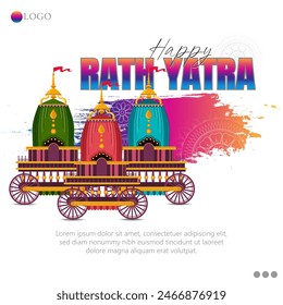 Rath Yatra, also known as the Festival of Chariots, is a Hindu festival celebrated primarily in the city of Puri, Odisha, India.