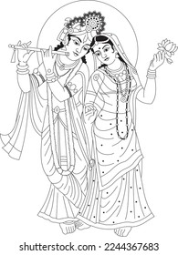 Ratha Krishnan Line Art Work _ 116