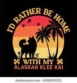 I’d Rather Be Home with My Akitav t shirt