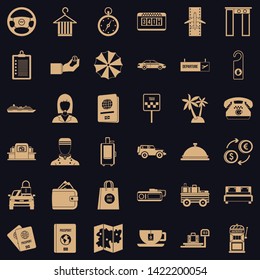 Rather profitable icons set. Simple set of 36 rather profitable vector icons for web for any design