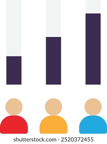 Rating Feedback Review Icon Vector Flat Illustration