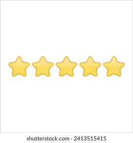 Rating five stars for best excellent services rating for satisfaction, for quality customer rating feedback concept