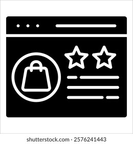 Rating Icon Element For Design