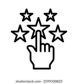 Rating Icon Element for Design
