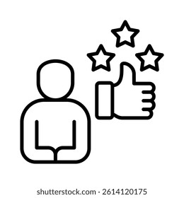 Rating Icon Element for Design