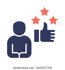 Elemento de ícone de classificação para design