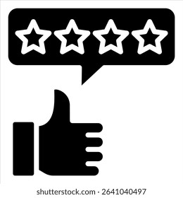 Rating Icon Element for Design