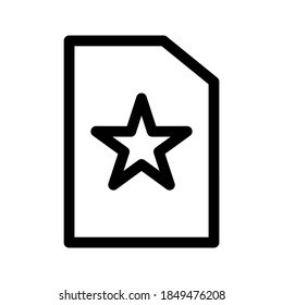Rating icon or logo isolated sign symbol vector illustration - high quality black style vector icons
