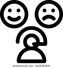 icono de clasificación. Diseño De Estilo Lineal Delgado Aislado Sobre Fondo Blanco