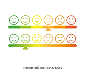 rating icon. Vector