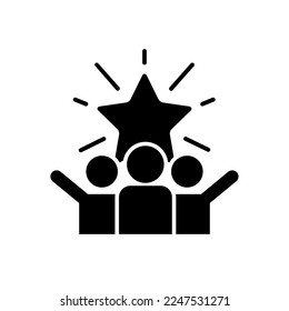 Rating icon vector. Grade illustration sign. Review symbol. comment logo.