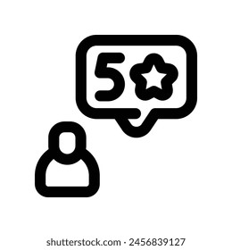 Bewertungssymbol. Symbol für die Vektorgrafik Ihrer Website, Ihres Mobiltelefons, Ihrer Präsentation und Ihres Logos.