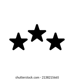 Design-Illustration des Vektorsymbol-Rating