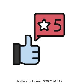 rating icon for your website design, logo, app, UI.