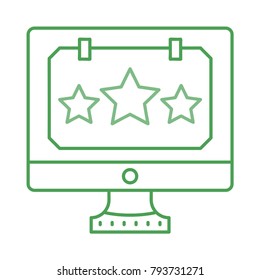 rating LCD screen