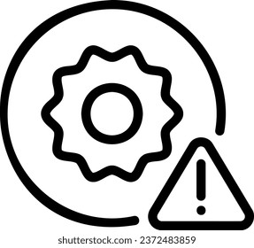 rating line icon illustration vector