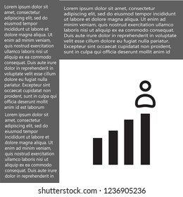 rating men vector icon eps 10