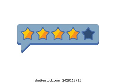Rating Review Comment Sticker Design