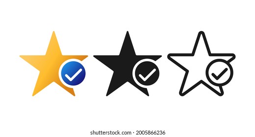 Rating, Review, or feedback icon vector illustration. Customer rating icon vector design template. Customer Review Feedback with Star vector icon design for website, symbol, logo, sign, app, UI.