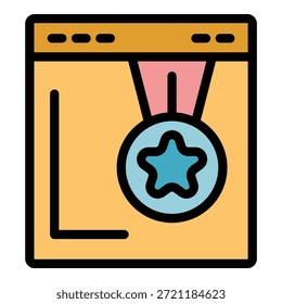 Ícone do mecanismo de pesquisa de classificação. Ícone de vetor do mecanismo de pesquisa de classificação de tópicos para design da Web isolado na cor de fundo branca plana