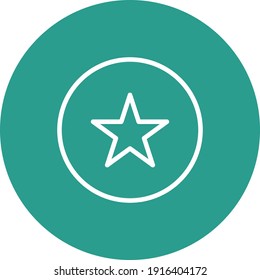 Calificación, estrella, revisión de imagen vectorial de icono. Se puede usar para teléfono y tablet. Adecuado para aplicaciones móviles, aplicaciones web y medios impresos.