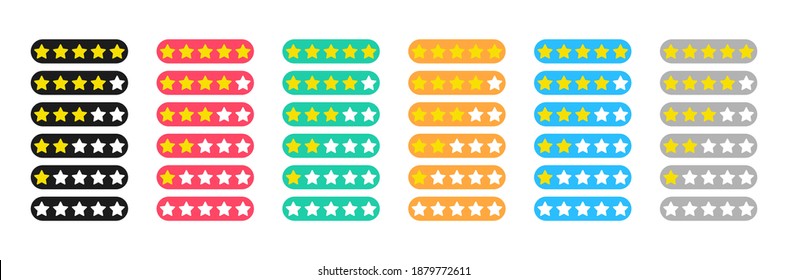 Rating star. Vector eps10 Illustration