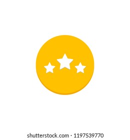 Rating stars. vector illustration