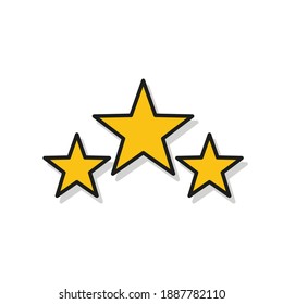 
Rating Stars .  Vector Illustration