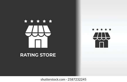 Rating Store Vector, Icon Or Logo Sign Isolated Symbol Illustration